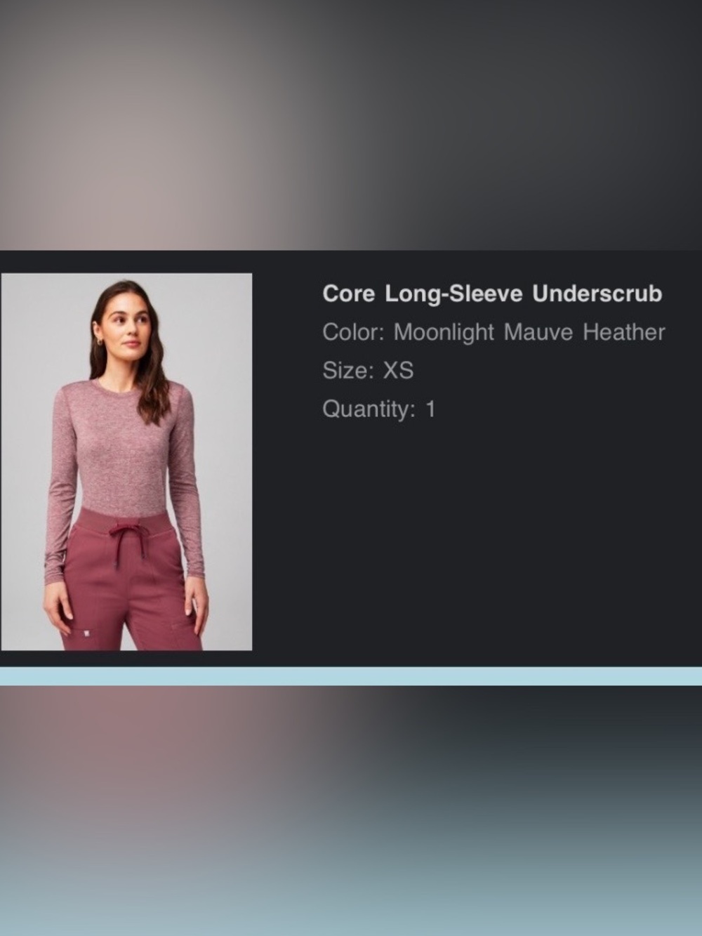 Fabletics High Rise On-Call joggers and Long sleeve underscrub - Picture 4 of 5